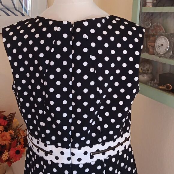 Emma & Michele  Polka Dot Dress - Picture 6 of 12
